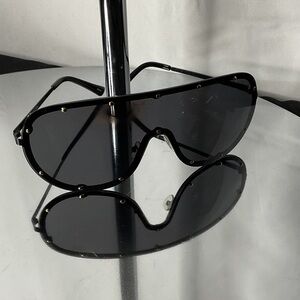 Black Studded Women's Sunglasses